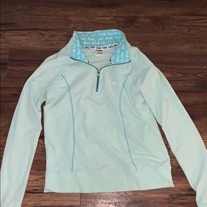Pink Victoria’s Secret quarter zip